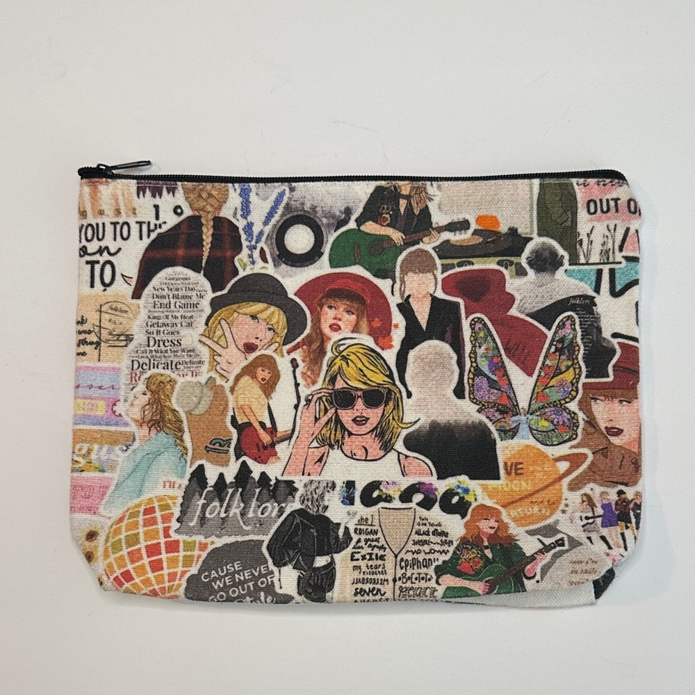 Taylor Swift Eras Cosmetic Pencil Bag Zipper Pouch
